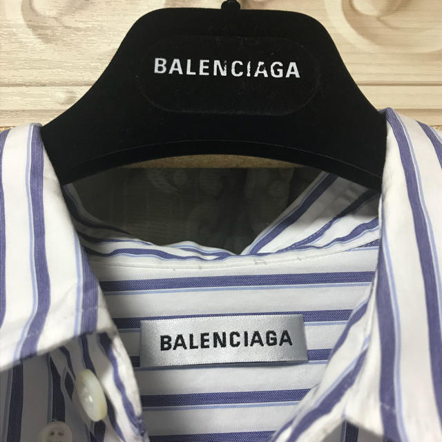 BALENCIAGA - BALENCIAGA ドッキングシャツ Tシャツ vetements BALENCIAGA - BALENCIAGA ドッキングシャツ Tシャツ vetements