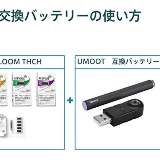 プルームテック PloomTech 互換 バッテリー a2 メンズのファッション小物(タバコグッズ)の商品写真