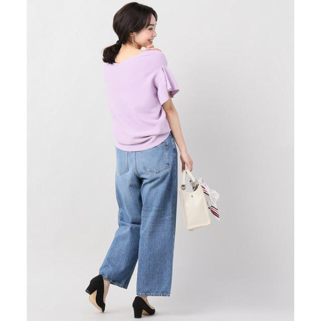 Oggi×IENAコラボ】ラッフル袖プルオーバー◇ Oggi×IENAコラボ】ラッフル袖プルオーバー◇