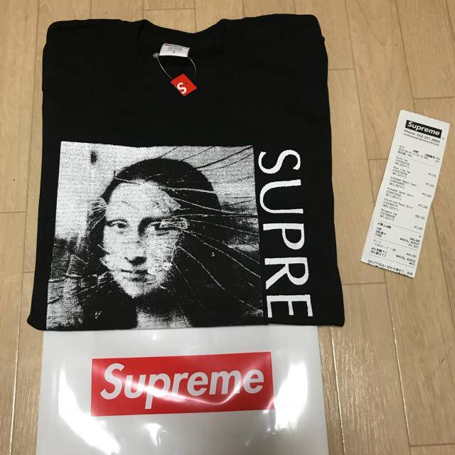 赤 L 新品 18ss Supreme Mona Lisa Tee モナリザ