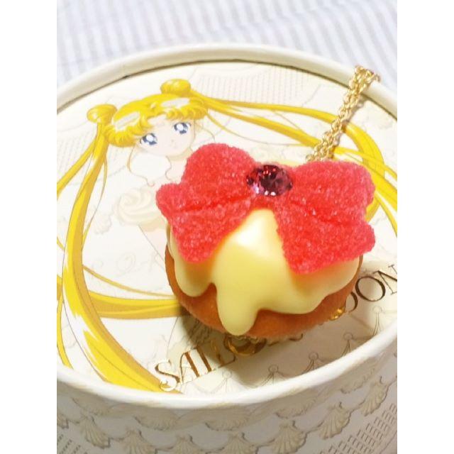 Q-pot × セーラームーン カップケーキ ネックレス ♡
