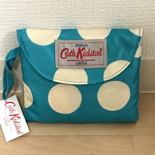 キャスキッドソン(Cath Kidston)のキャスキッドソン ドット エコバッグ 新品未使用★せり様専用★(エコバッグ)