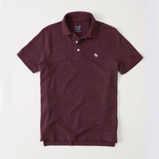 アバクロンビーアンドフィッチ(Abercrombie&Fitch)の★新品★アバクロンビー&フィッチ★ポロシャツ (Purple/XXL)(ポロシャツ)