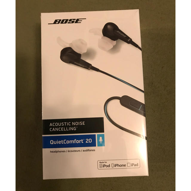 今年の新作から定番まで! Bose QuietComfort 20 アップル 黒 ブラック