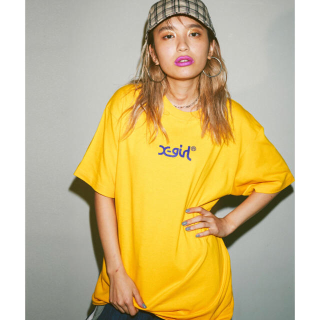 X-girl(エックスガール)のX-girl WEB限定 LOGO S/S TEE レディースのトップス(Tシャツ(半袖/袖なし))の商品写真