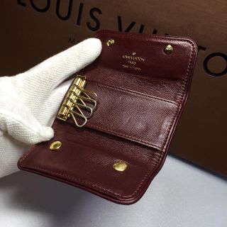 ルイヴィトン(LOUIS VUITTON)のモノグラム ミニ 4連キーケース(キーケース)