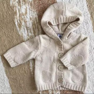 プチバトー(PETIT BATEAU)のプチバトー カーディガン 6m （2セットあり双子ちゃん可）(カーディガン/ボレロ)