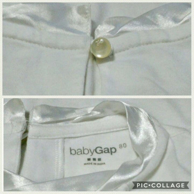 babyGAP(ベビーギャップ)のbaby GAP  半袖80 キッズ/ベビー/マタニティのベビー服(~85cm)(Ｔシャツ)の商品写真