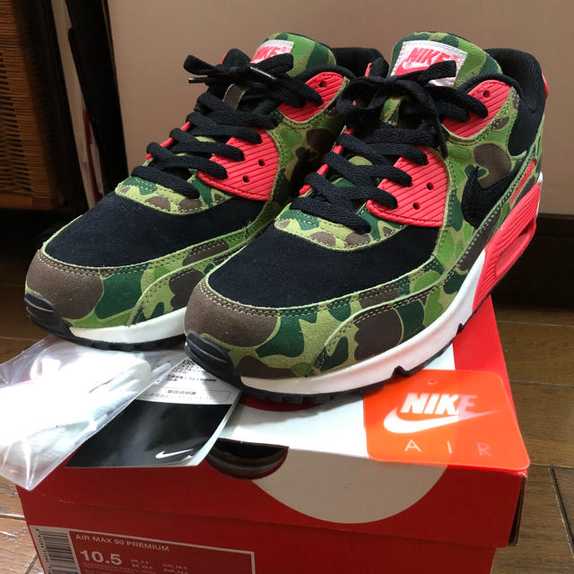 NIKE(ナイキ)のAIR MAX 90 PREMIUM DUCK CAMO 28.5 10.5 メンズの靴/シューズ(スニーカー)の商品写真