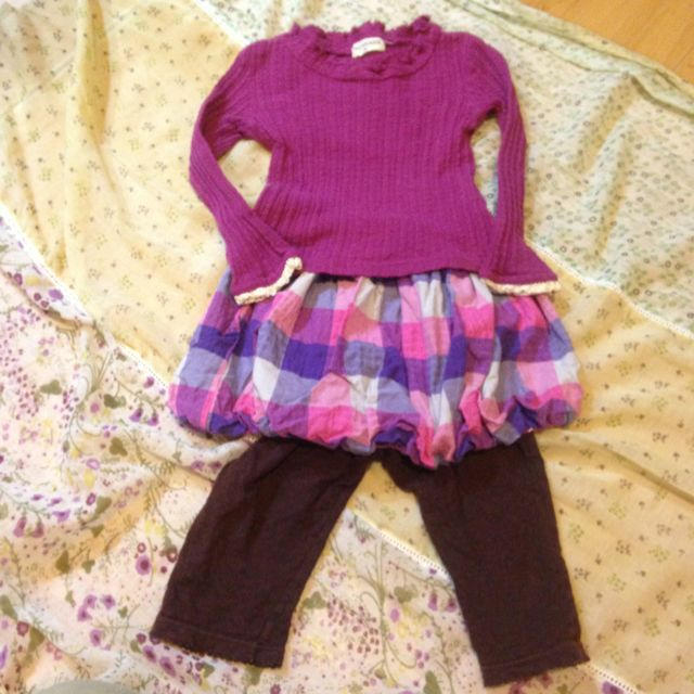 Branshes(ブランシェス)の90サイズコーデセット キッズ/ベビー/マタニティのキッズ服女の子用(90cm~)(その他)の商品写真