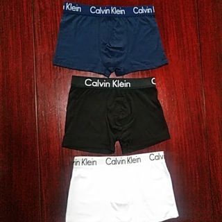 カルバンクライン(Calvin Klein)のカルバン・クライン、青と黒と白です。Mサイズ(ボクサーパンツ)