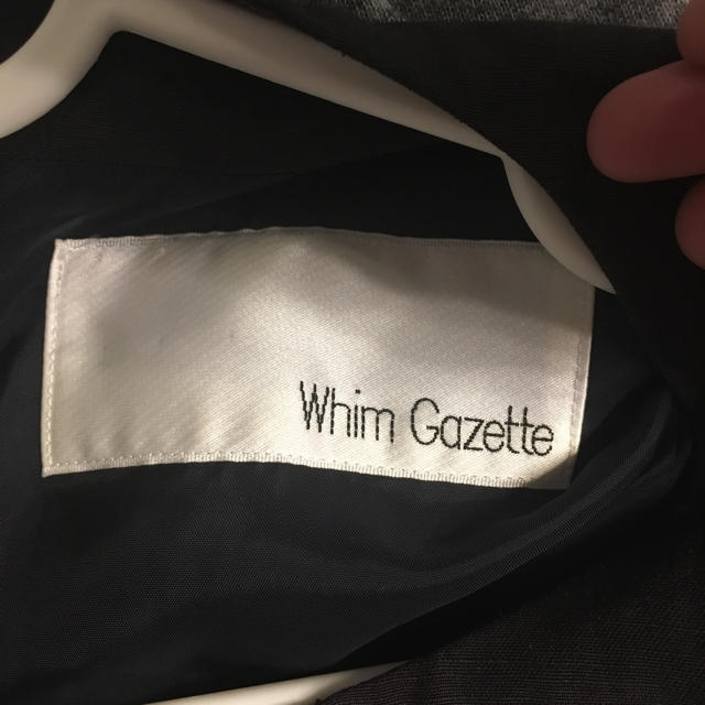 whim gazette ウィムガゼット ワンピース レディース 美品 グレー レディースのワンピース(ひざ丈ワンピース)の商品写真