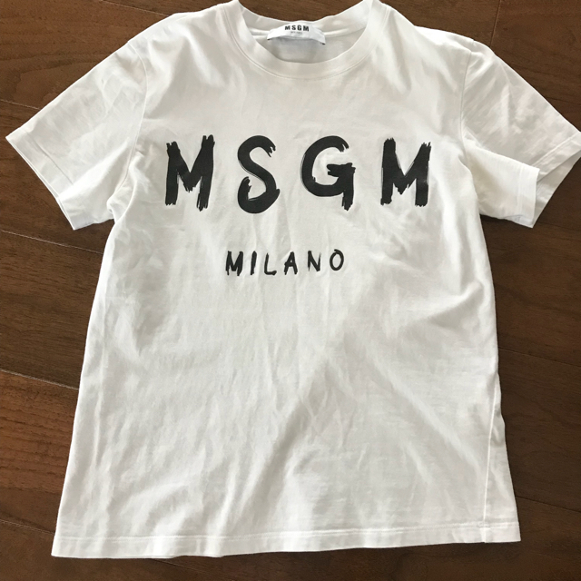 MSGM 定番ロゴTシャツ Buyma購入確実正規品