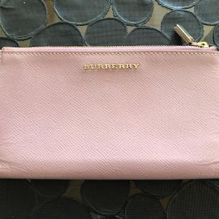 バーバリー(BURBERRY)のバーバリー 長財布 〈ピンク〉(財布)