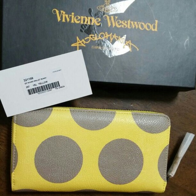 Vivienne Westwood(ヴィヴィアンウエストウッド)の新品 Vivienne Westwood バニー ラウンド 長財布　ヴィヴィアン レディースのファッション小物(財布)の商品写真