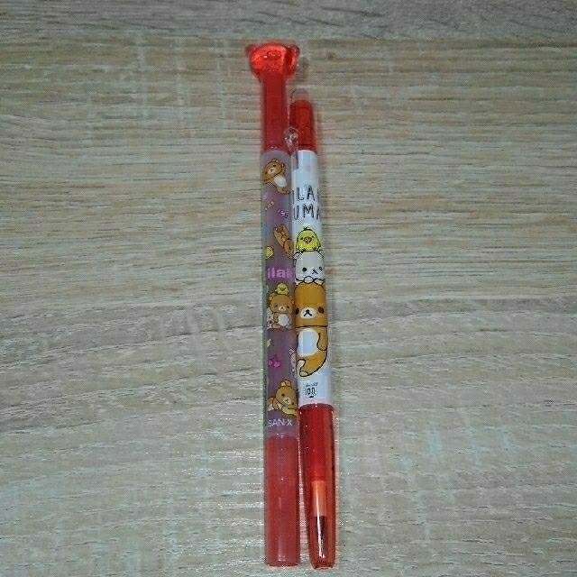 サンエックス(サンエックス)のレターセット&赤ペン２本セット エンタメ/ホビーのおもちゃ/ぬいぐるみ(キャラクターグッズ)の商品写真
