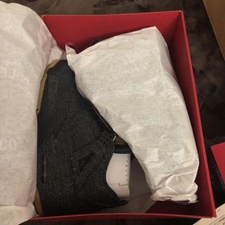 リーバイス(Levi's)のjordan4 levis 黒 27.5(スニーカー)