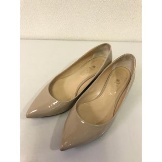 ダイアナ(DIANA)のダイアナ ベージュパンプス 24 美品(ハイヒール/パンプス)