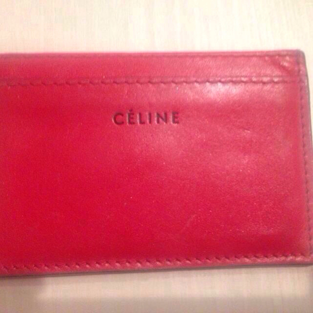 celine(セリーヌ)のカードケース レディースのファッション小物(名刺入れ/定期入れ)の商品写真