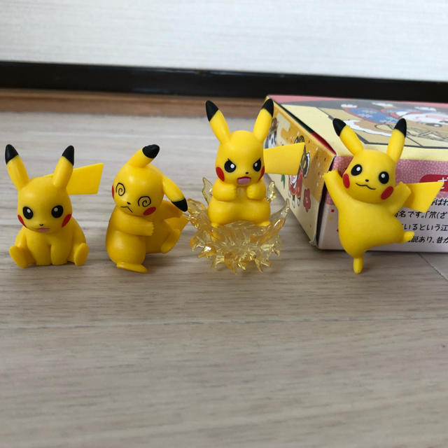 ポケモン ピカチュウ コップのフチ子 4体の通販 By Kq6mwo1coxzyajy S Shop ポケモンならラクマ