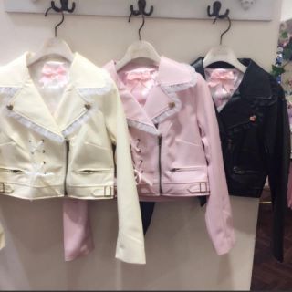 Swankiss - swankiss ロリータライダースジャケット 値下げの通販 by H Swankiss - swankiss ロリータライダースジャケット 値下げの通販 by H