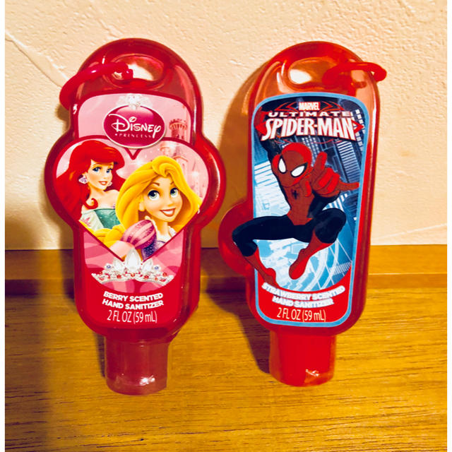 Disney(ディズニー)の値下げ！キッズ用 消毒ジェル 2コセット 新品 キッズ/ベビー/マタニティの洗浄/衛生用品(その他)の商品写真