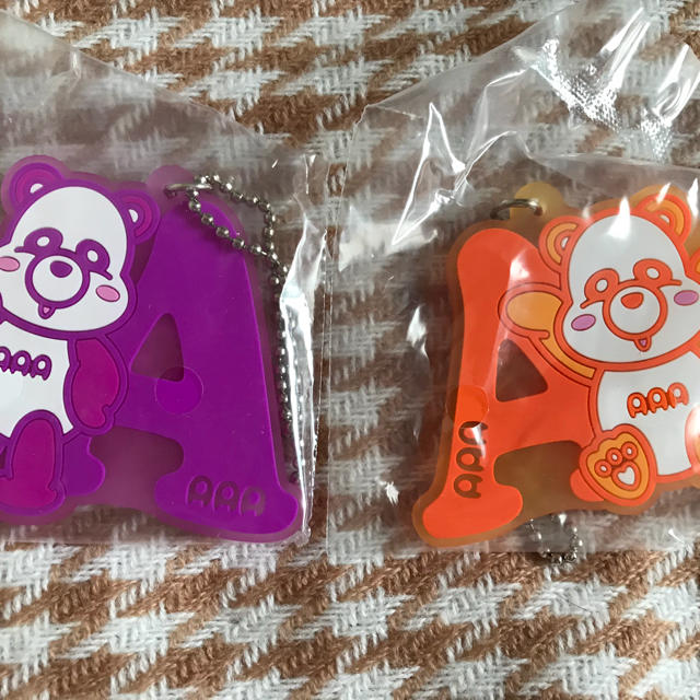 AAA - AAA 1番くじ ラバーマスコット 橙 紫の通販 by みみみ's shop｜トリプルエーならラクマ
