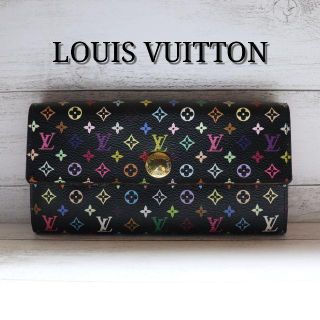 ルイヴィトン(LOUIS VUITTON)の【超綺麗】LOUIS VUITTON ルイヴィトン 長財布 マルチカラー(財布)