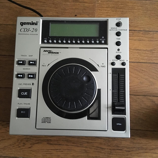 gemini cdj-2 本体のみ 楽器のDJ機器(CDJ)の商品写真