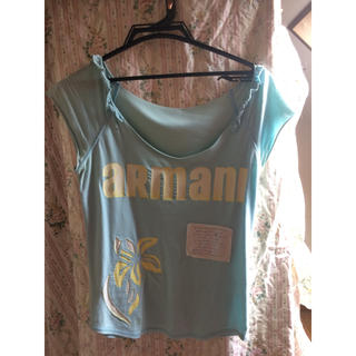 アルマーニエクスチェンジ(ARMANI EXCHANGE)のアルマーニ 夏服 ノースリーブ 半袖 M(Tシャツ(半袖/袖なし))