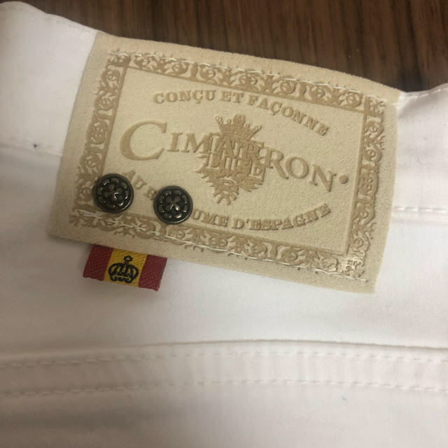 CIMARRON(シマロン)のCIMARRON 白 パンツ レディースのパンツ(デニム/ジーンズ)の商品写真