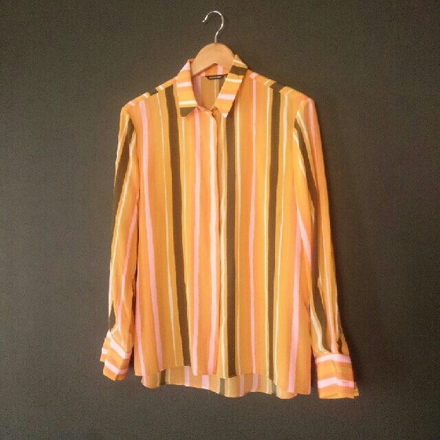 marimekko(マリメッコ)のmarimekko  ҈SILK / ROKSANA SHIRT レディースのトップス(シャツ/ブラウス(長袖/七分))の商品写真