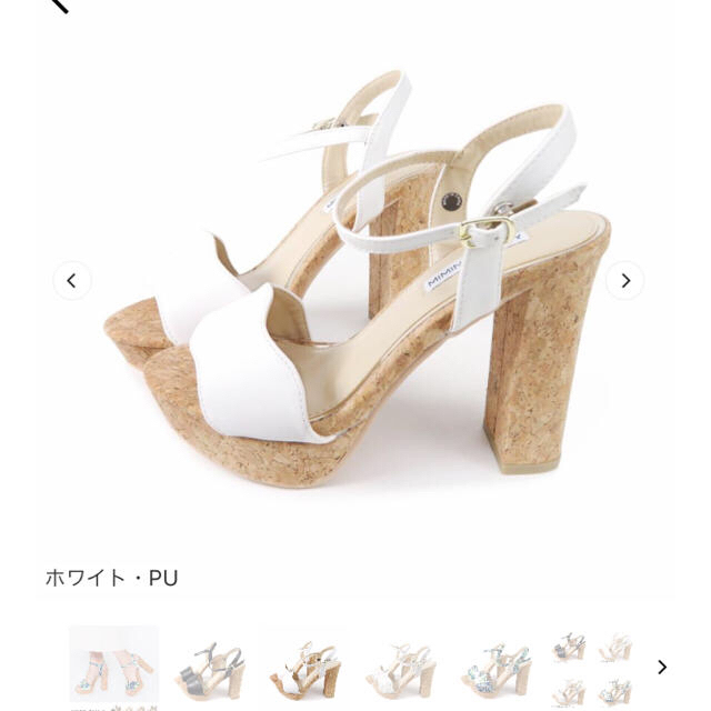 コルク風サンダル レディースの靴/シューズ(サンダル)の商品写真