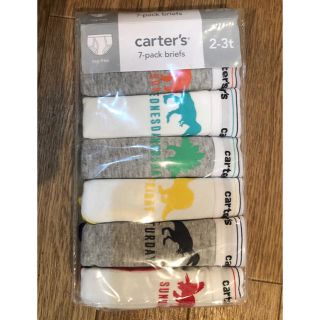 カーターズ(carter's)のカーターズ  男の子用パンツ【7枚セット】2〜3歳用(下着)