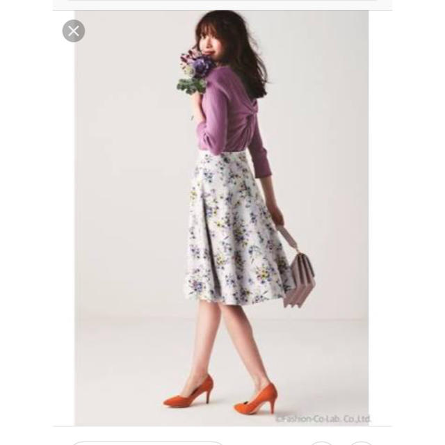 Apuweiser-riche(アプワイザーリッシェ)のアプワイザー  スプリングブーケスカート レディースのスカート(ひざ丈スカート)の商品写真