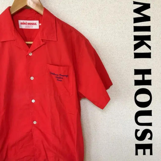 mikihouse(ミキハウス)の古着 MIKI HOUSE ミキハウス オープンカラーシャツ 開襟シャツ 629 メンズのトップス(シャツ)の商品写真