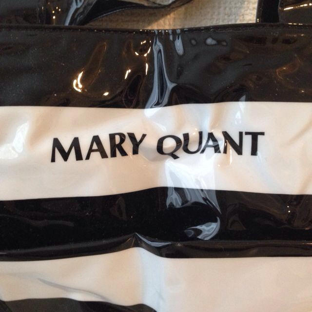 MARY QUANT(マリークワント)のマリークワントビニールバック^ ^ レディースのバッグ(エコバッグ)の商品写真