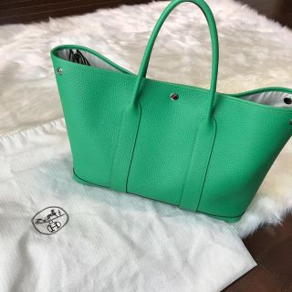 HERMES✨ガーデンパーティー PM グリーン-