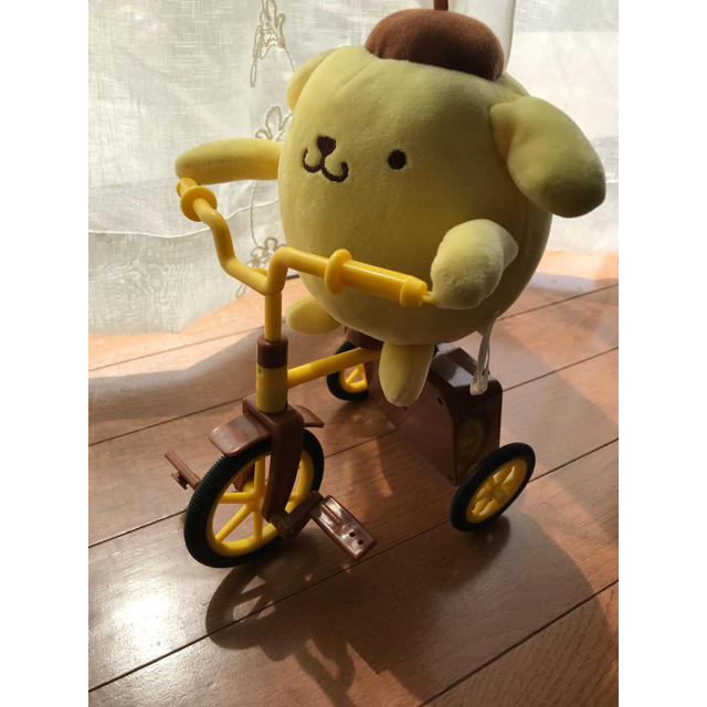 ポムポムプリン 三輪車 ギミック ぬいぐるみ 新品 サンリオ | フリマアプリ ラクマ