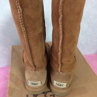 アグ(UGG)の値下げ！美品！UGGムートン(ブーツ)