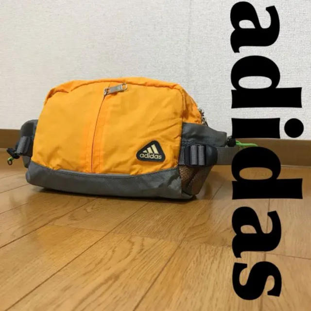 adidas(アディダス)の古着 adidasアディダス ウエストバッグ ウエストポーチ 0703 メンズのバッグ(ウエストポーチ)の商品写真