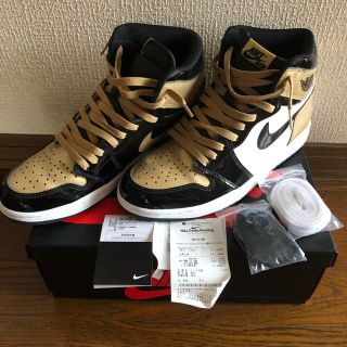 ナイキ(NIKE)のNIKE jordan1 og 26.5cm NRG retro hi(スニーカー)