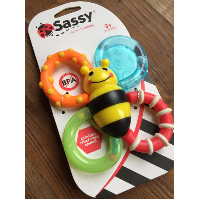 Sassy(サッシー)のSASSY 歯固めおもちゃ キッズ/ベビー/マタニティのおもちゃ(知育玩具)の商品写真