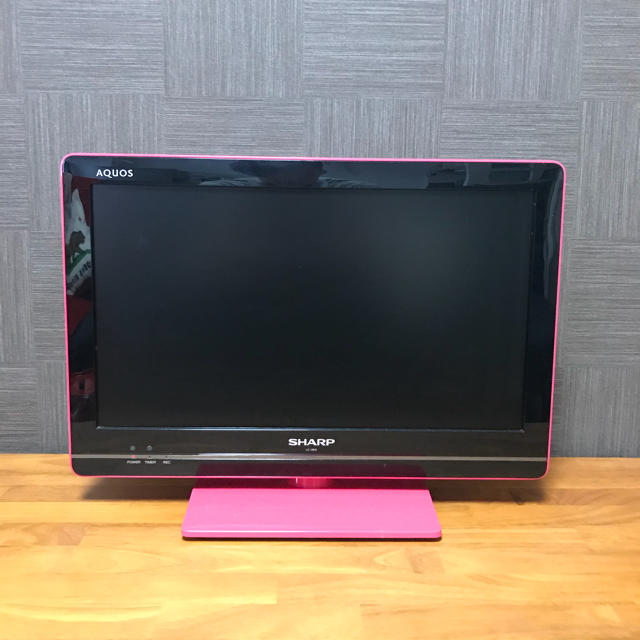 SHARP(シャープ)の🔥Pink🔥 sharp 19V テレビ スマホ/家電/カメラのテレビ/映像機器(テレビ)の商品写真