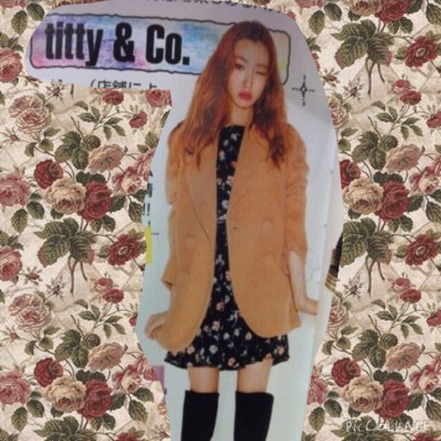 titty&co(ティティアンドコー)のtitty&Co. コクーンコート レディースのジャケット/アウター(トレンチコート)の商品写真