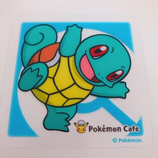 ポケモン(ポケモン)のゼニガメ ポケモンカフェ コースター(キャラクターグッズ)