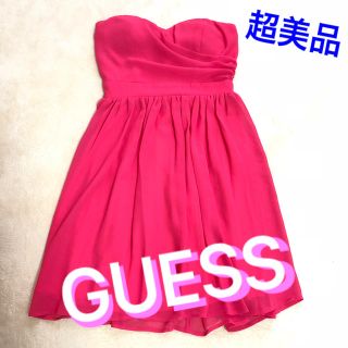 ゲス(GUESS)の【超美品】GUESS♡ワンピースドレス(ミニドレス)