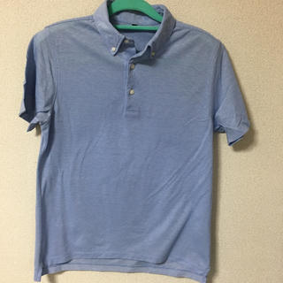 ムジルシリョウヒン(MUJI (無印良品))の無印良品 ボタンダウンポロシャツ  Mサイズ(ポロシャツ)
