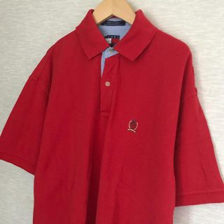 トミーヒルフィガー(TOMMY HILFIGER)のUSA古着 90's トミーヒルフィガー ポロシャツ M(ポロシャツ)