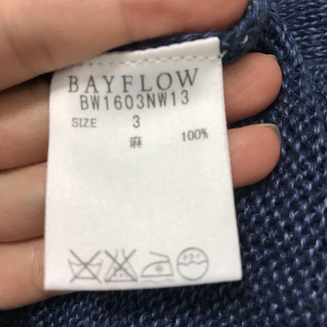 BAYFLOW(ベイフロー)のBAYFLOW＊サマーニット レディースのトップス(ニット/セーター)の商品写真